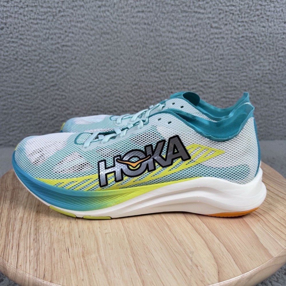 Hoka One Cielo Mens Size 8.5 Womens 10 Green Road Running Shoes 1143490 WCRM - Picture 4 of 14
